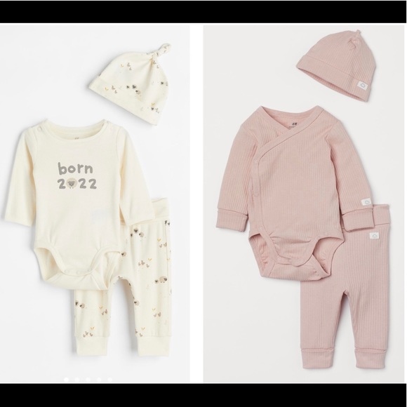 H&M Matching Sets Newborn Bundle Of 2 New Sets Poshmark